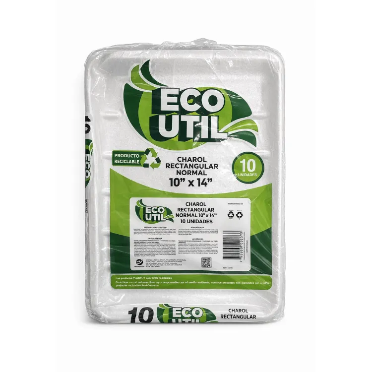 Eco Util Charol Rectangular Normal 10x14"