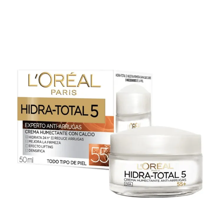 Loreal HT5 Crema Humectante Anti-Arrugas+55 50ml