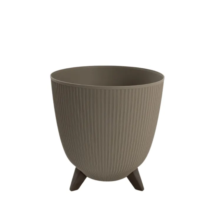 Macetero Deco Lines 9.5L Bajo Beige - Pica