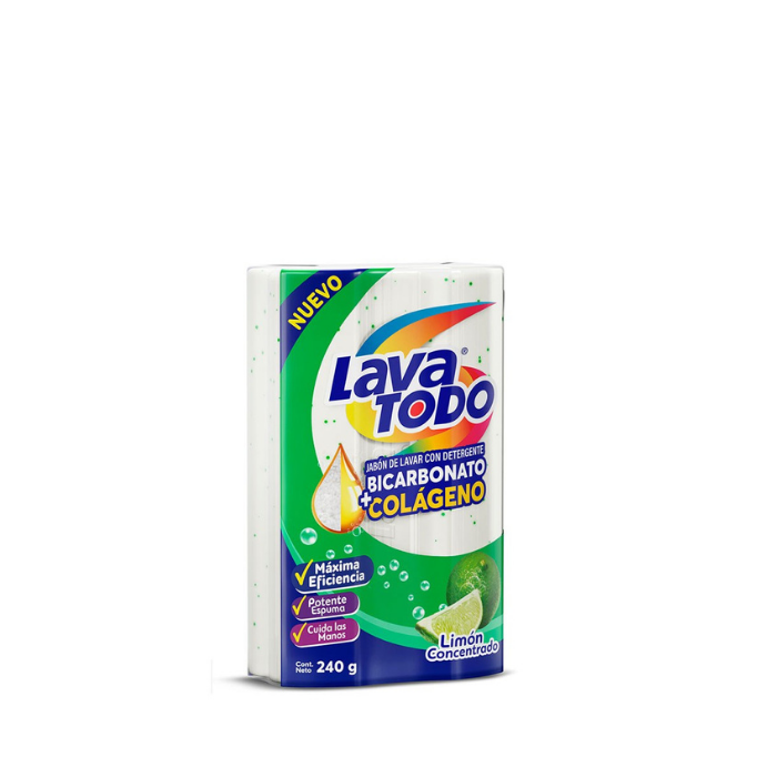 Lava Todo Jabón Limón 230g