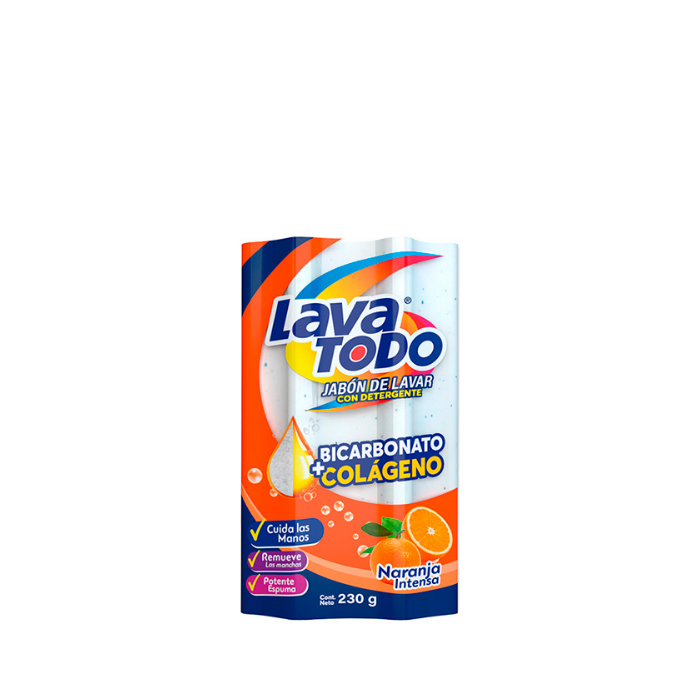 [19034] Lava Todo Jabón Naranja 230g