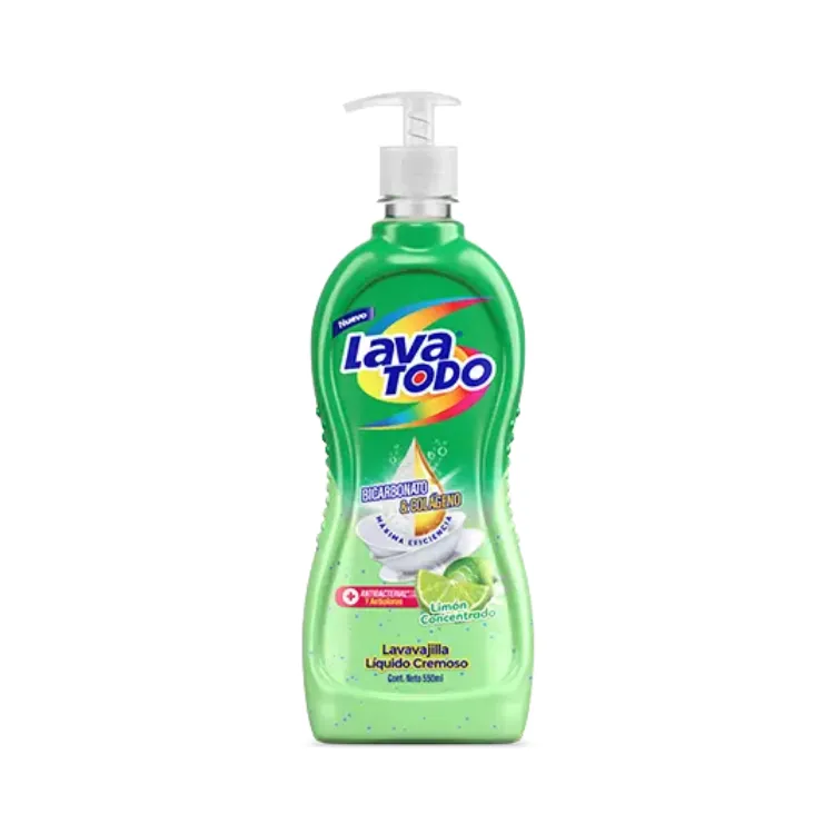 Lava Todo Lavavajilla Líquido Limón 550ml