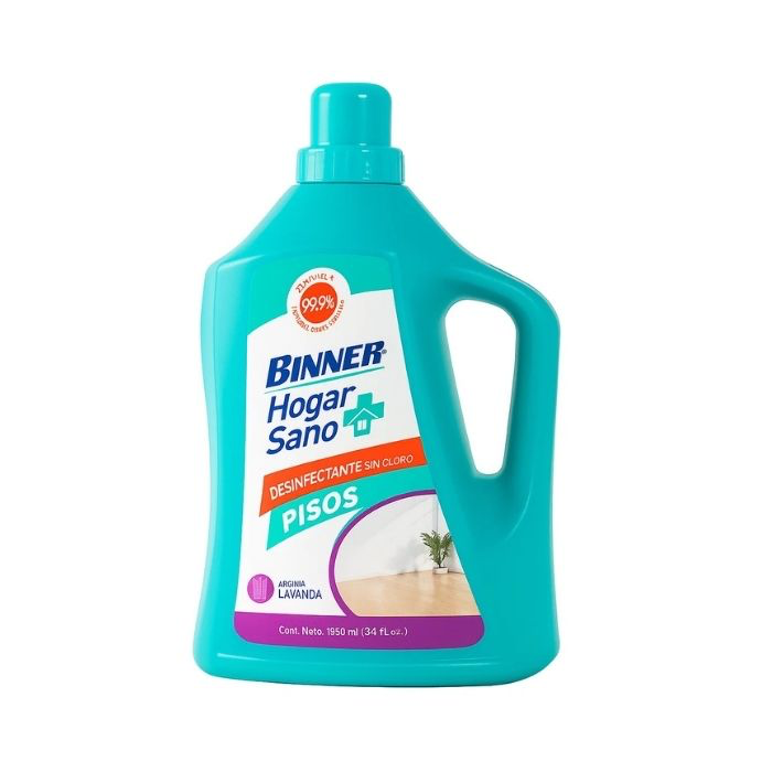 Binner Desinfectante de Pisos Hogar Sano Lavanda 1900ml