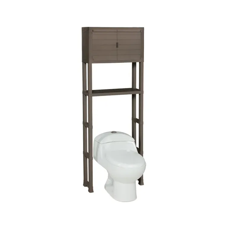 Rimax Estante De Baño C/Puertas Mocca 