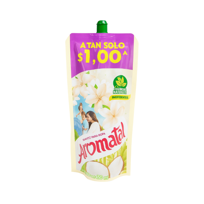 Aromatel Suavizante Coco Bambu Doypack 340ml