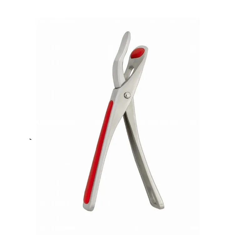[19545] Pinza Metálica Con Silicona  Especial 3.2x18.5cm