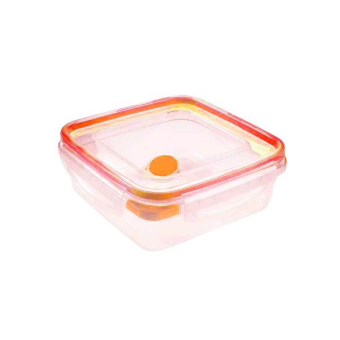 [TPX040000] Hermetic Cuadrado Con Válvula 0.9 L - Reyplast