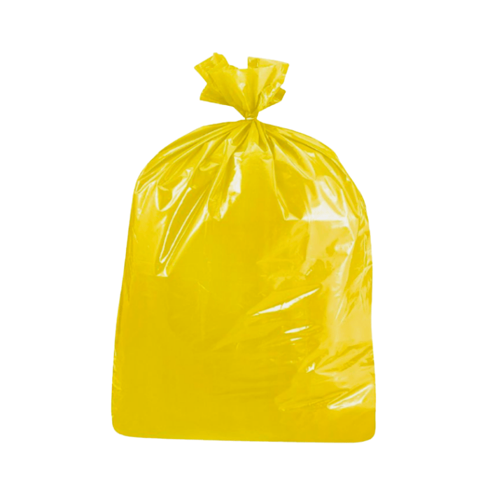 Funda De Basura Amarilla Industrial 30X36 Pqx10 Unidades