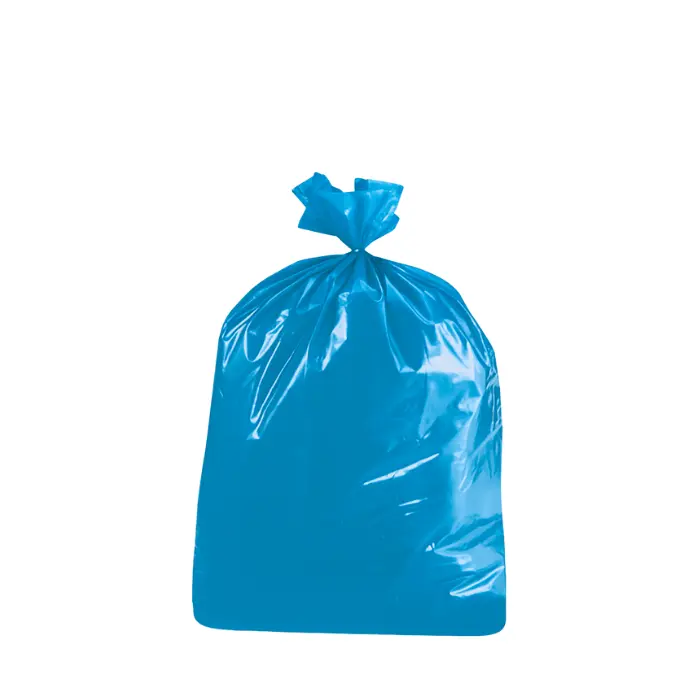 [19835] Funda De Basura Celeste 18x20" x10 Unidades