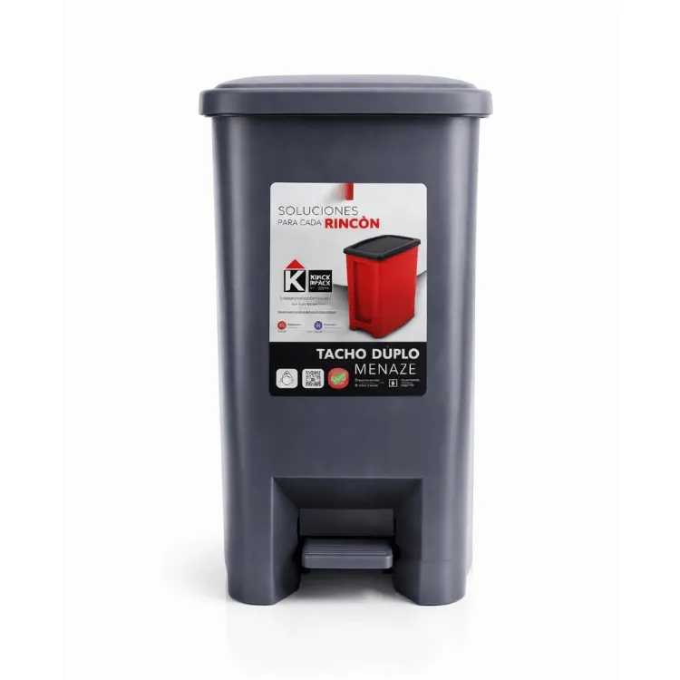 [9000007234] Tacho Duplo 19L Gris Oscuro Pica