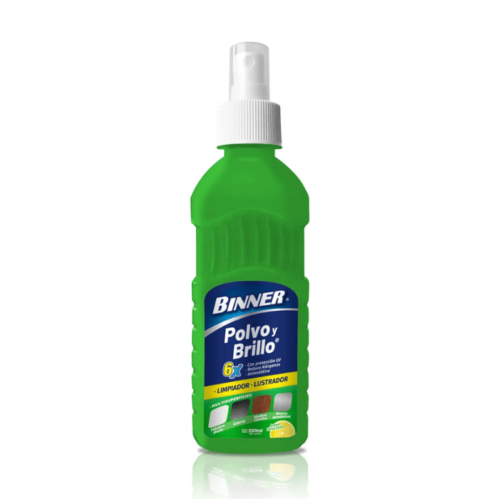 [19925] Binner Limpiador de muebles Multisuperficies Polvo y Brillo Citrus 250ml