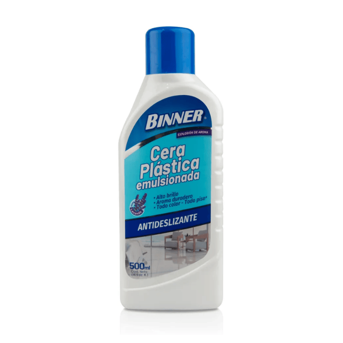 Binner Cera Plástica para Pisos de Cerámica Lavanda 500ml