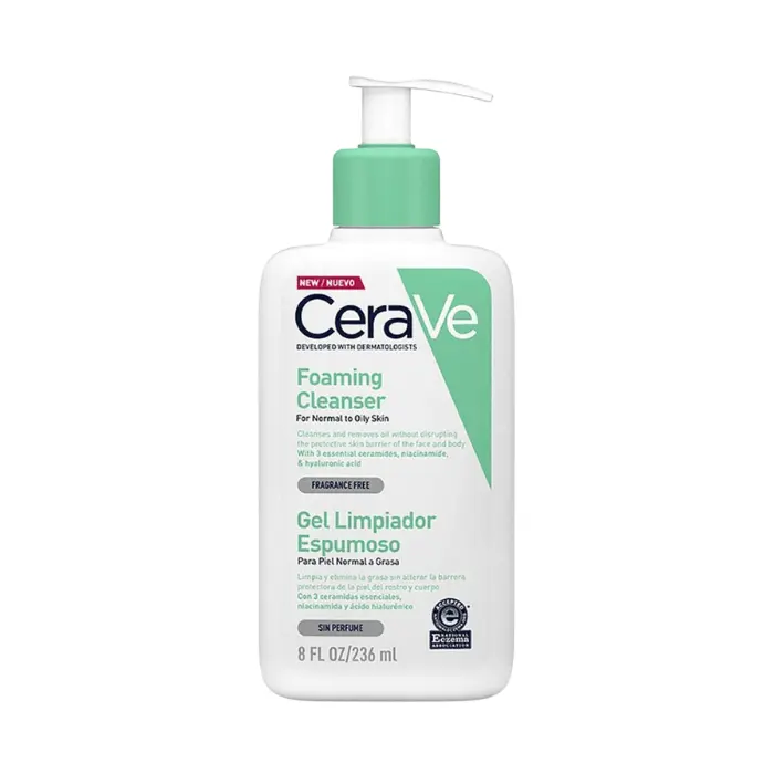 Cerave Gel Limpiador Espumoso 236ml