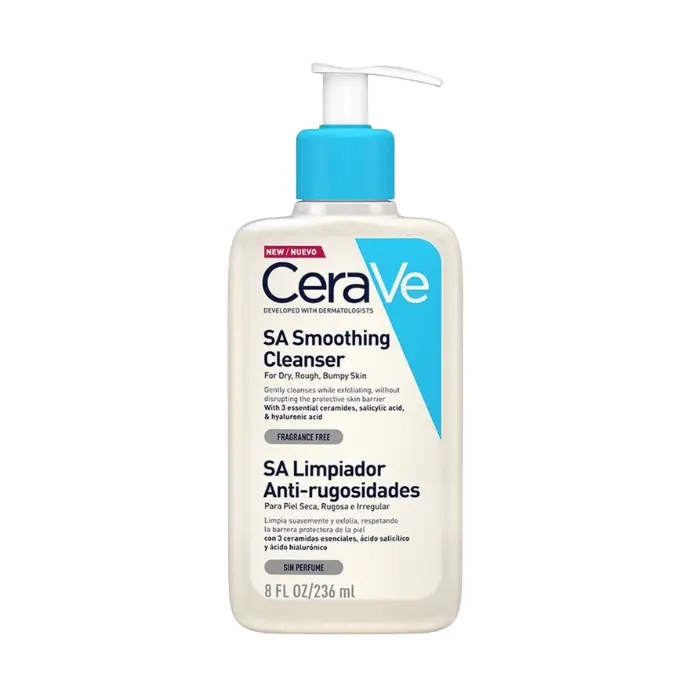 Cerave SA Gel Limpiador Antirugosidad 236ml
