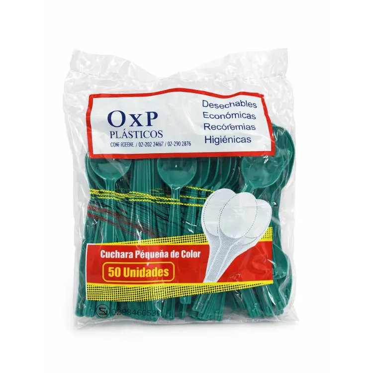 OXP Cuchara Pequeña Color x50 Unidades