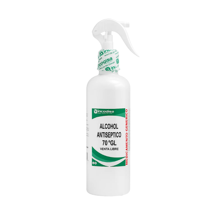 Incodisa Alcohol Antiséptico 70% Con Gatillo 500ml