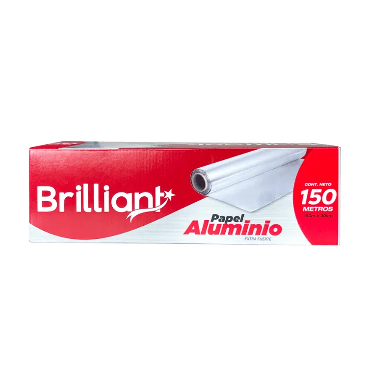 Papel Aluminio Brillant 150m