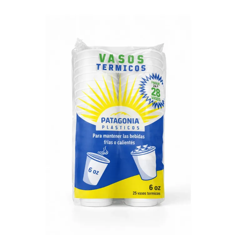 [7862129361638] Vaso Térmico 6oz x25 Unidades Patagonia