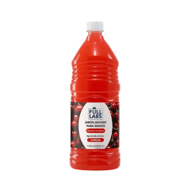 [7862100892236] Full Labs Jabón de Tocador Líquido Cereza (Litro)