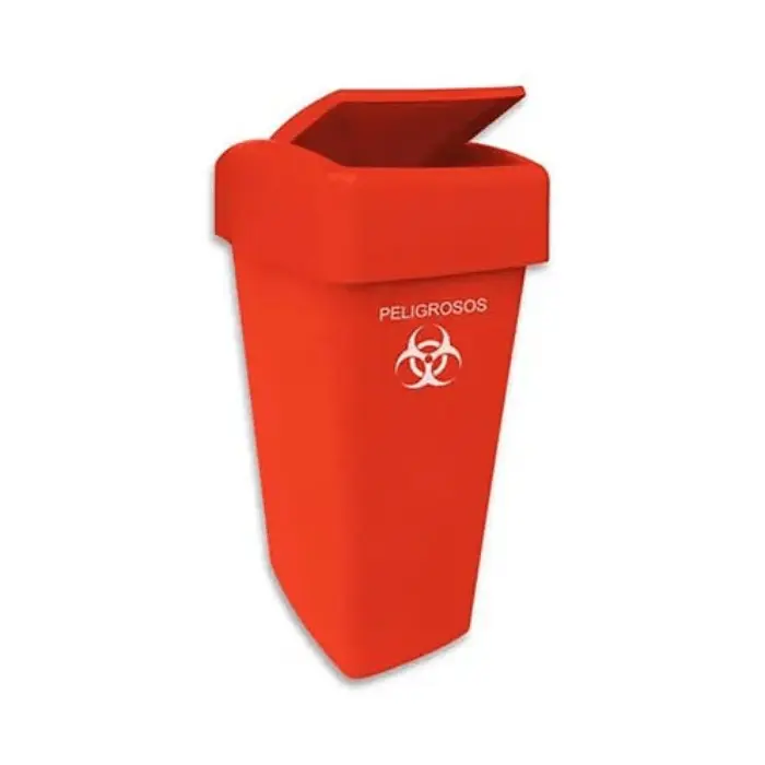 Tacho Reciclaje Capo 50L Base +Tapa 