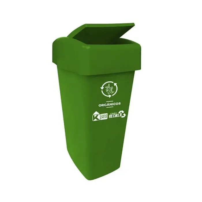Tacho Reciclaje Capo 50L Base +Tapa 