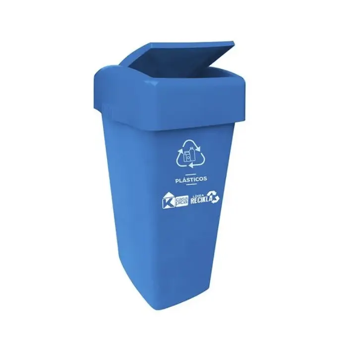 Tacho Reciclaje Capo 50L Base +Tapa 
