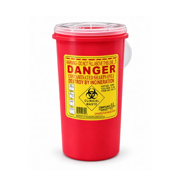 Contenedor Cortopunzantes Bio Century 3L