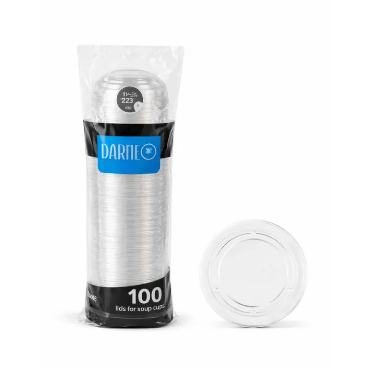 [20775] Tapa Copa Souflle 1.5oz / 2.0oz / 2.5oz x100 Unidades