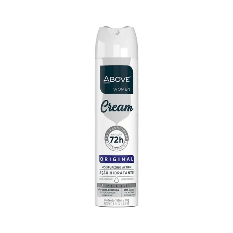 Desodorante Spray Above Women Cream Original 150ml