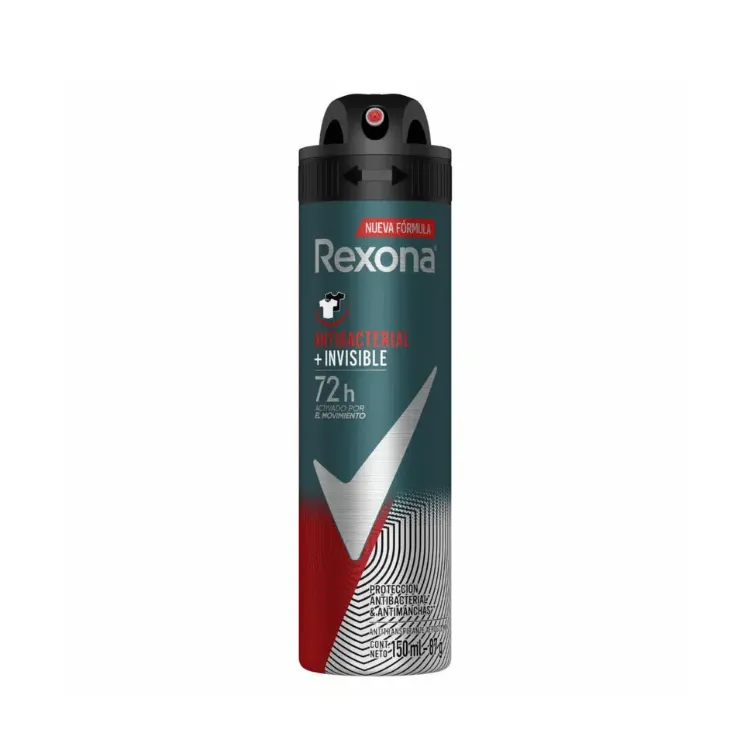 Rexona Desodorante Aerosol Antibacterial + Inivisible 150ml