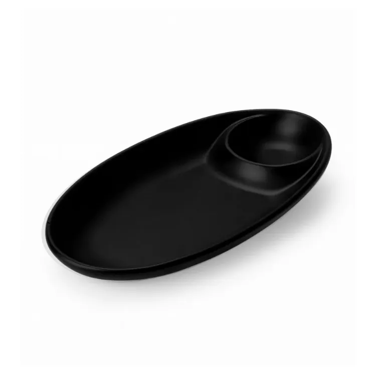 Sabana Bandeja C/Salsera Melamine 14x28cm