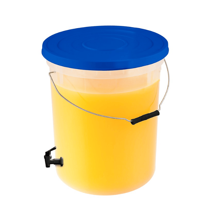 Balde Comercial Lider 20L C/Llave Colores Surtidos