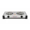 Umco Hornilla Electrica 2H Inoxidable Práctica 1500w