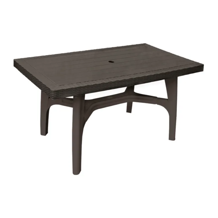 Mesa Ratán Glamour Rectangular Café