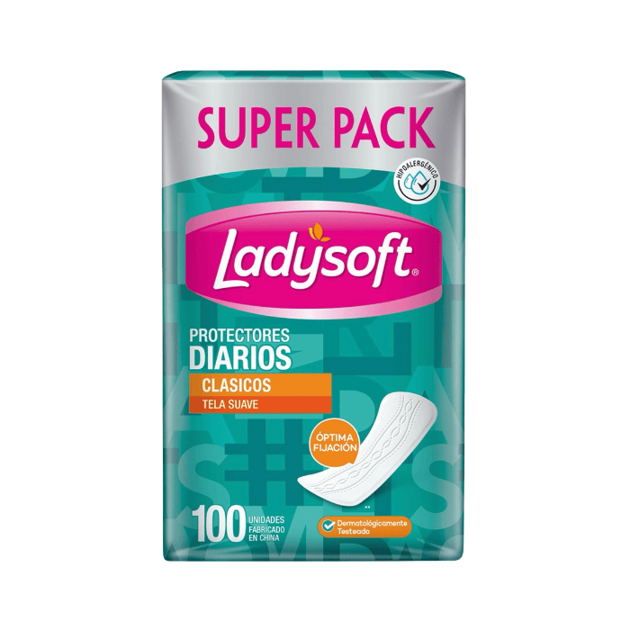 Ladysoft Protectores Clásicas x100 Unidades