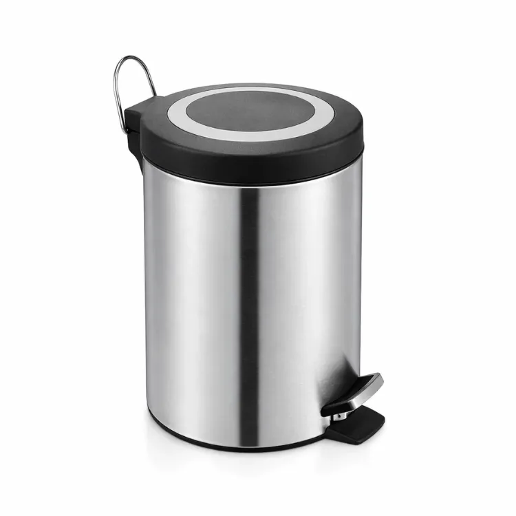 Basurero Metálico Con Pedal 20 Litros 960077C