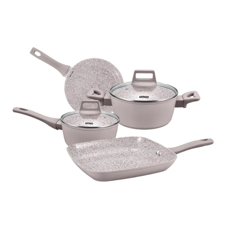 [UM.7766] Umco Set Rosewood Cerámica Inducción 6 piezas