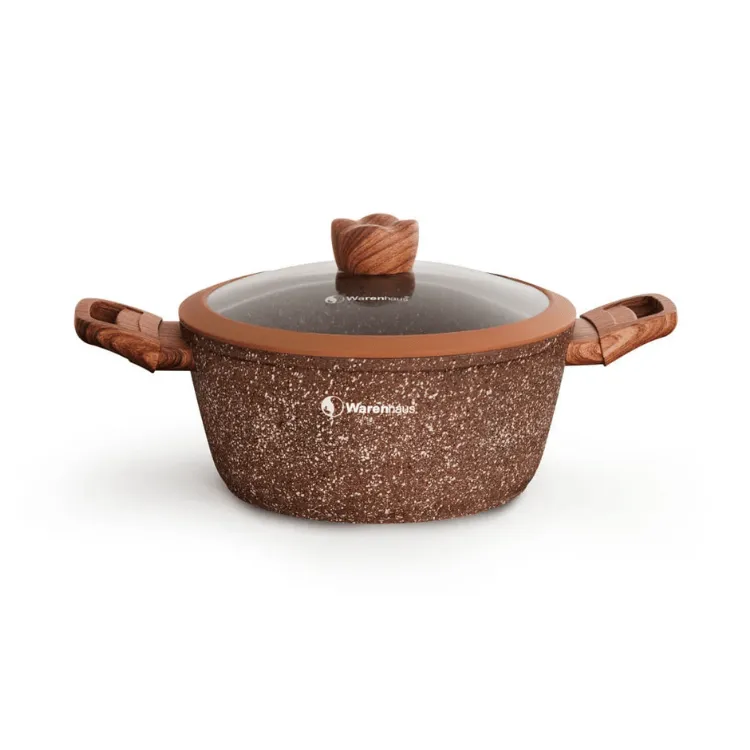 Warenhaus Inducción Olla Siena 24cm Café