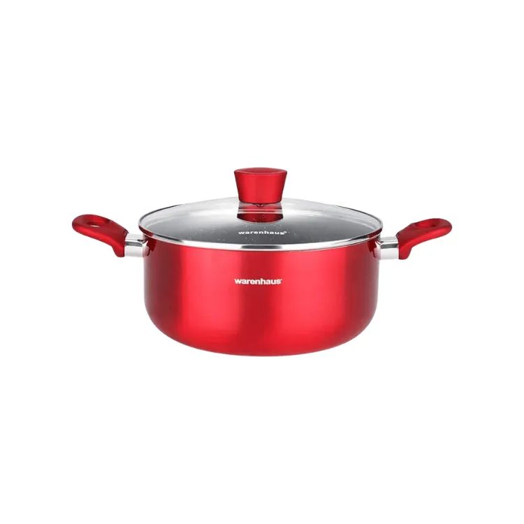 [WR.M35827] Warenhaus Inducción Olla Atria 20cm Rojo