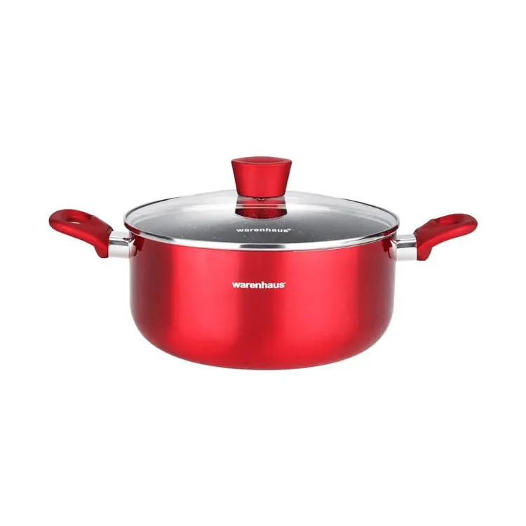 Warenhaus Inducción Olla Atria 24cm Rojo