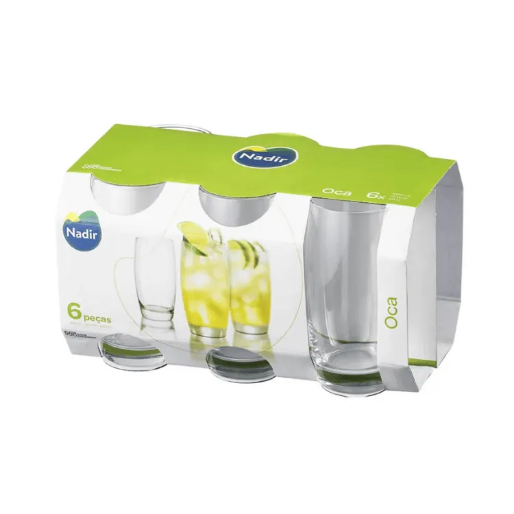 [51PC01G] Vaso Nadir Oca 280ml x6 Unidades