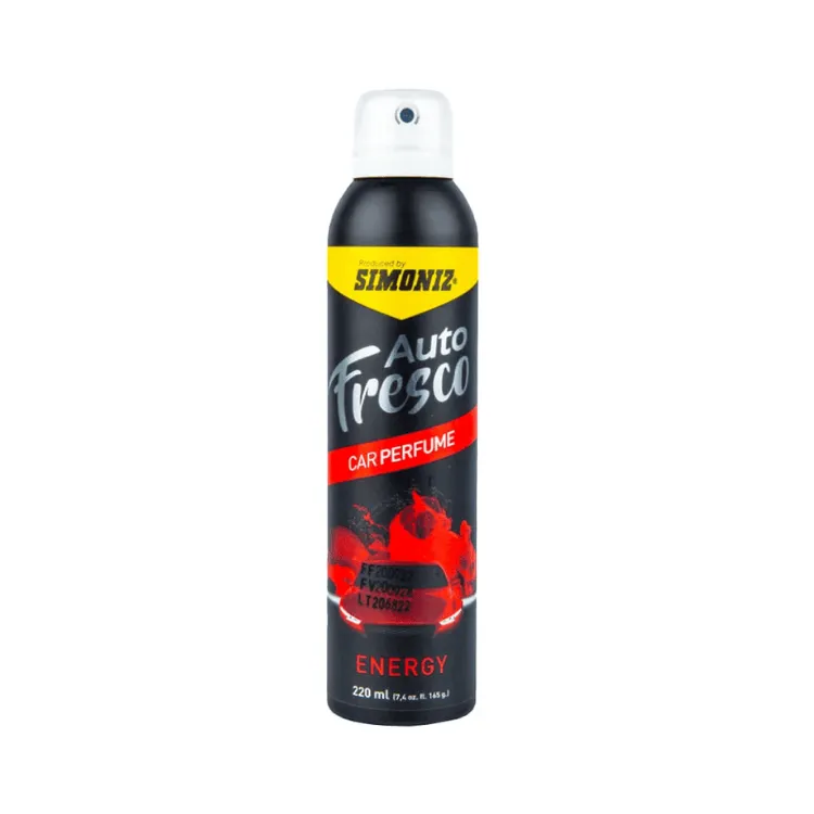 Ambientador Para Auto Fragancia Energy Simoniz 220ml