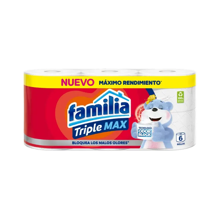 [40201857] Familia Papel Higiénico Triple Max x6 Unidades