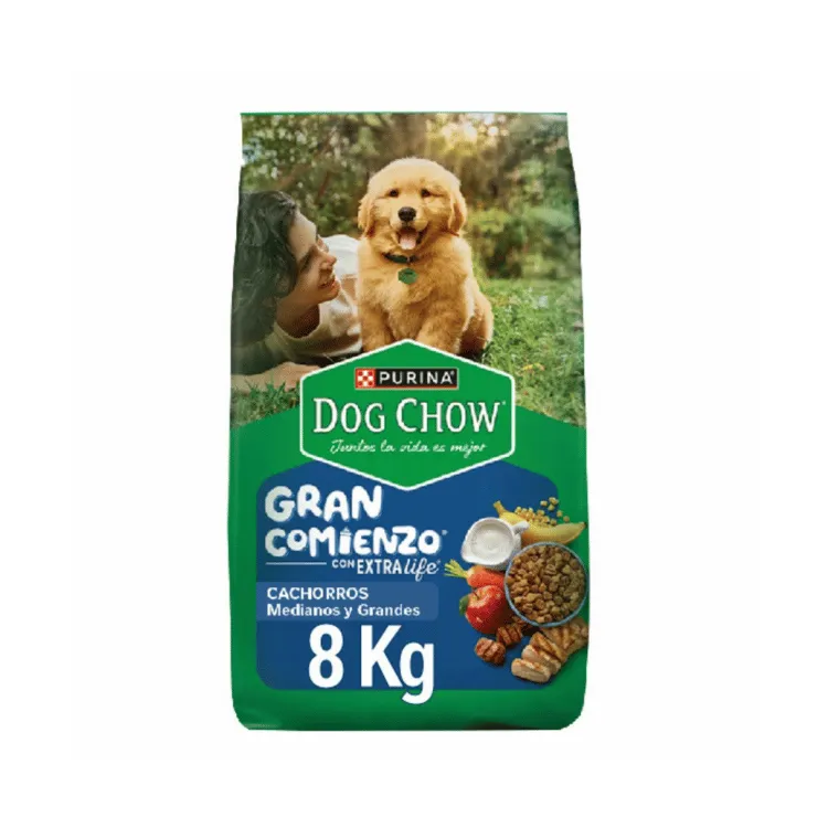 [7702521102579] Dog Chow Cachorros Mediano-Grandes 8kg