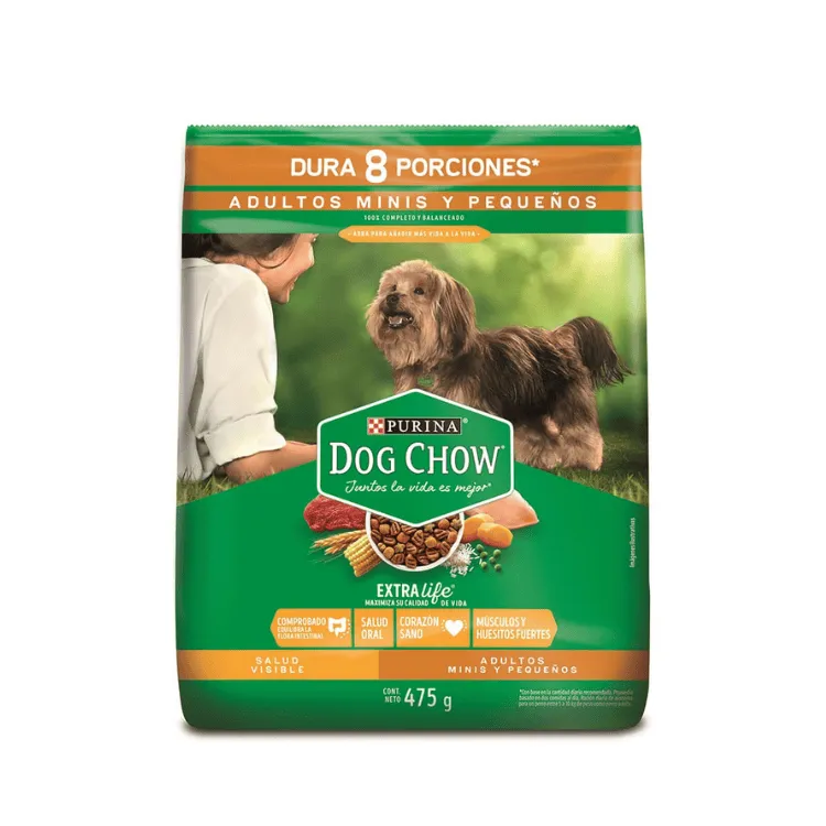 Dog Chow Adultos Minis- Pequeños 475g