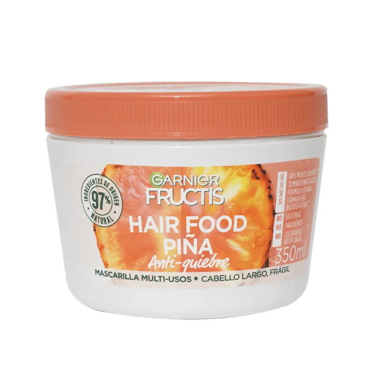 Garnier Fructis Hair Foods Tratamiento Piña Anti-Quiebre 350ml
