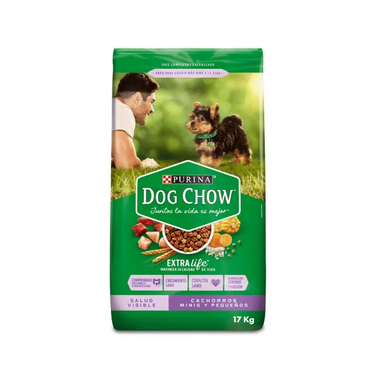 [7702521106003] Dog Chow Cachorros Minis-Pequeños 17 Kilos