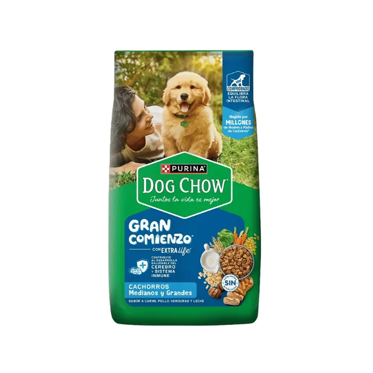 [7702521193713] Dog Chow 1Kg Cachorros Mediano-Grandes