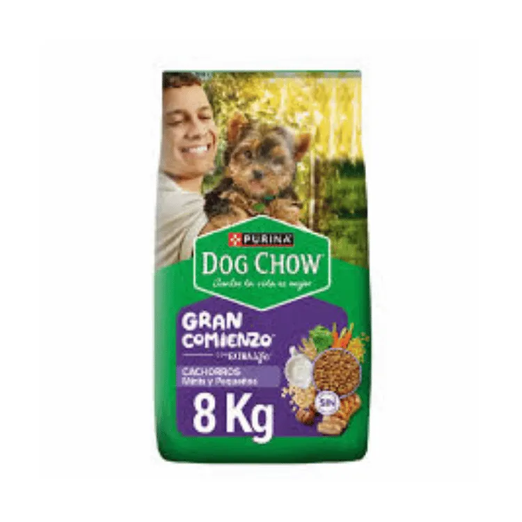 [7702521105990] Dog Chow 8Kg Cachorros Minis-Pequeños