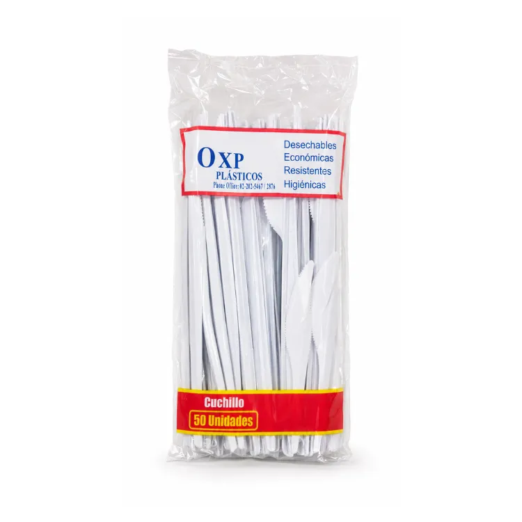 [7861000266765] OXP Cuchillo Plastico x50 Unidades